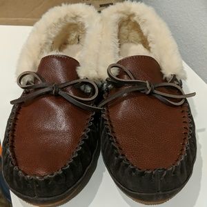 J.Crew shearling slippers
